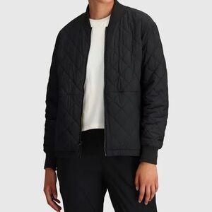 Outdoor Research Shadow Reversible Bomber Jacket Small Black Green